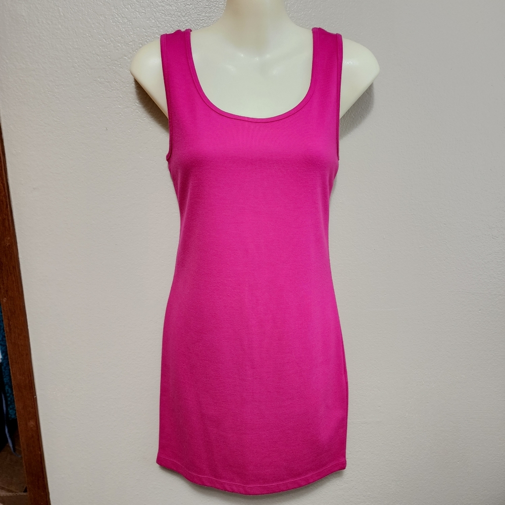 Pink Tank Bodycon Dress